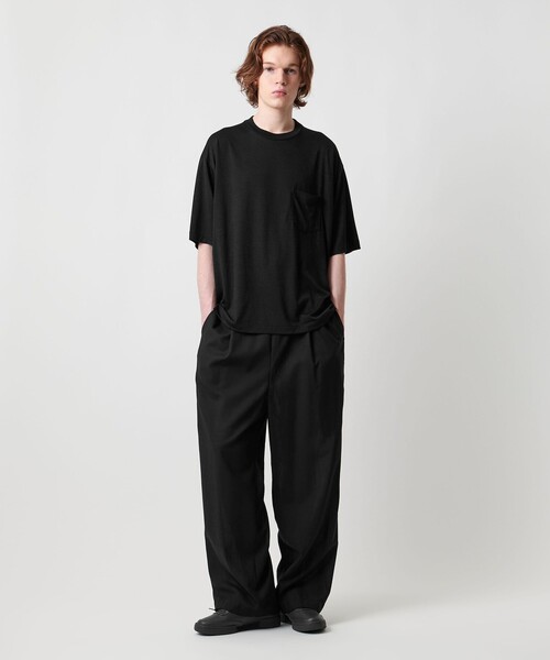 UNITED ARROWS & SONS（ユナイテッドアローズアンドサンズ）の「＜UNITED ARROWS & SONS by MASAKI KAWASE＞ W/N RS ESY PANTS/イージーパンツ（その他パンツ・メンズ・ブラック・S/L/XL/M）」の4枚目の写真