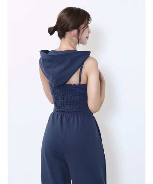 EATME(イートミー)の「フーディーベアTOP(キャミソール・レディース・グレー/ブラック/ネイビー・FREE)」の15枚目の写真