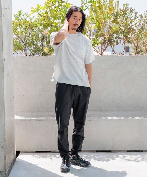 HEREIAM（ヘレイアム）の「【HEREIAM MEN】UVカット＆吸水速乾＆抗ピル/RUSH LINE T（Tシャツ/カットソー・メンズ・レッド/グレー/ブラック・MEDIUM/LARGE）」の5枚目の写真