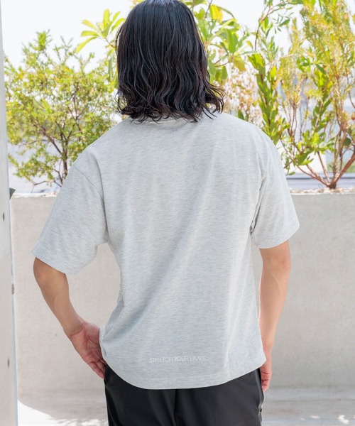 HEREIAM（ヘレイアム）の「【HEREIAM MEN】UVカット＆吸水速乾＆抗ピル/RUSH LINE T（Tシャツ/カットソー・メンズ・レッド/グレー/ブラック・MEDIUM/LARGE）」の6枚目の写真