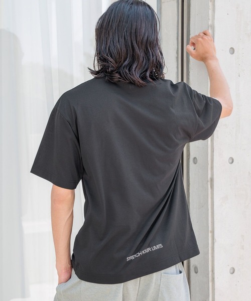 HEREIAM（ヘレイアム）の「【HEREIAM MEN】UVカット＆吸水速乾＆抗ピル/RUSH LINE T（Tシャツ/カットソー・メンズ・レッド/グレー/ブラック・MEDIUM/LARGE）」の14枚目の写真