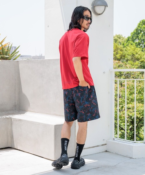 HEREIAM（ヘレイアム）の「【HEREIAM MEN】UVカット＆吸水速乾＆抗ピル/RUSH LINE T（Tシャツ/カットソー・メンズ・レッド/グレー/ブラック・MEDIUM/LARGE）」の18枚目の写真