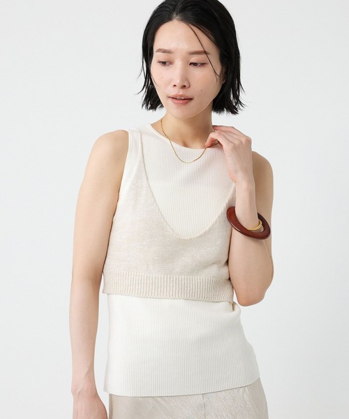 【未使用新品】BABYLONE ブラトップニットセット ブラトップニットセット（アンサンブル）｜BABYLONE（バビロン