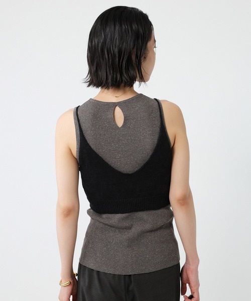 【未使用新品】BABYLONE ブラトップニットセット BABYLONE（バビロン）の「ブラトップニットセット（アンサンブル
