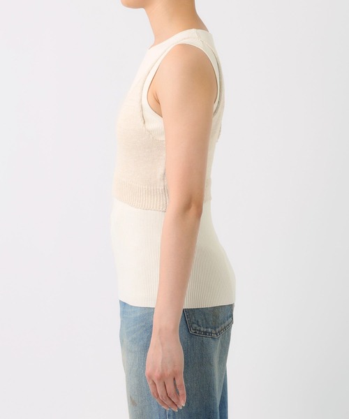 【未使用新品】BABYLONE ブラトップニットセット BABYLONE（バビロン）の「ブラトップニットセット（アンサンブル