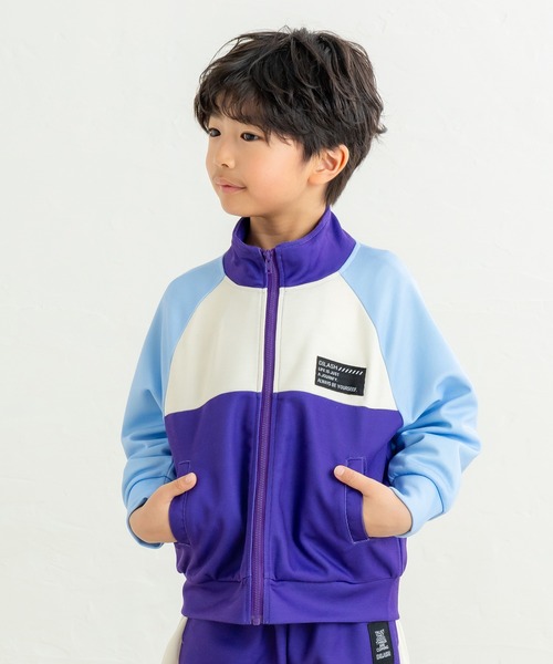 DILASH(ディラッシュ)の「ソフトクッションジャケット(90cm-140cm)(その他アウター・キッズ・パープル/ネイビー/ライム・120/110/100/90/140/130)」の2枚目の写真