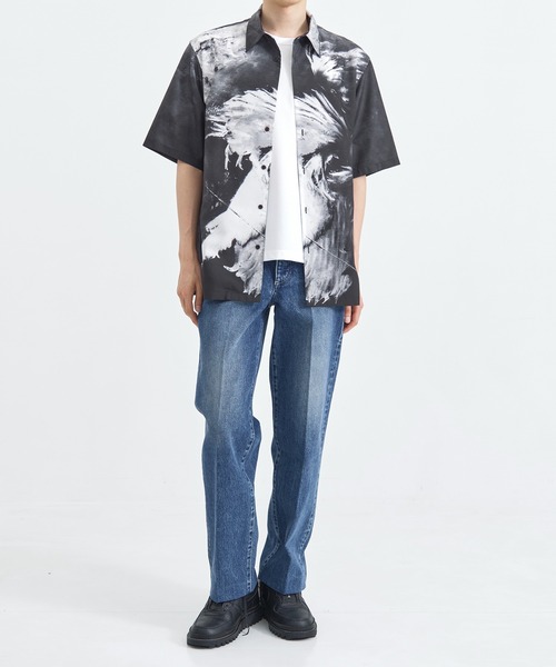 TAAKK/ターク】別注Drawing S/S Shirt（シャツ/ブラウス