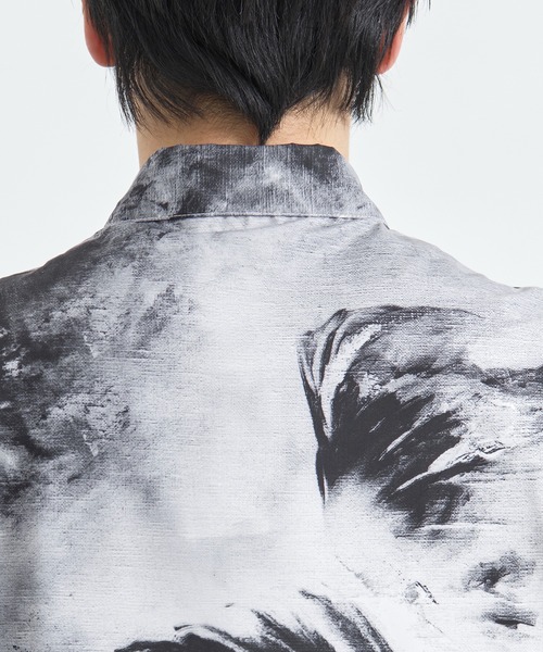 TAAKK（ターク）の「【TAAKK/ターク】別注Drawing S/S Shirt（シャツ/ブラウス・メンズ・ブラック/ホワイト・2/3）」の14枚目の写真