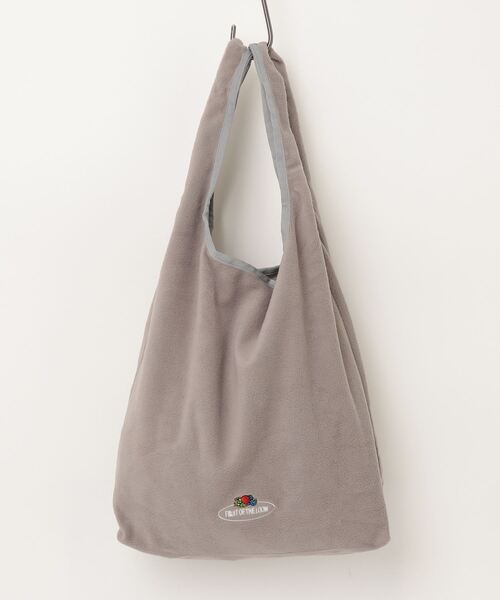 FRUIT OF THE LOOM(フルーツオブザルーム)の「【FRUIT OF THE LOOM】 FTL FREECE TOTE BAG(トートバッグ・レディース・ピンク/ブラウン/オレンジ/ネイビー/グレー/グリーン・FREE)」の2枚目の写真