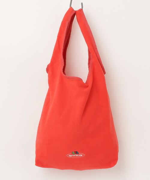 FRUIT OF THE LOOM(フルーツオブザルーム)の「【FRUIT OF THE LOOM】 FTL FREECE TOTE BAG(トートバッグ・レディース・ピンク/ブラウン/オレンジ/ネイビー/グレー/グリーン・FREE)」の1枚目の写真