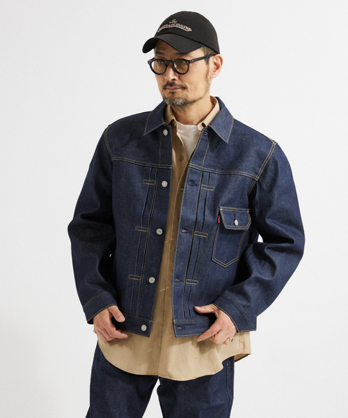 LEVI’SリーバイスTYPE１トラッカージャケット リジッド　別注 LEVI'S(R) / リーバイス(R) TYPE1トラッカージャケット リジッド