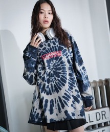 古着 ビンテージ タイダイ染 Tシャツ ♥︎ ハートサイケデリック デザイン 美品 古着 ビンテージ タイダイ 毒 ケミカル 赤青 染め Tシャツ