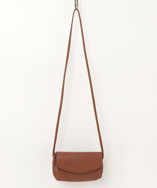 HIKA（ヒカ）の「【HIKA】フェイクレザーショルダーBAG（ショルダーバッグ・レディース・ブラウン/ブラック・FREE）」の2枚目の写真