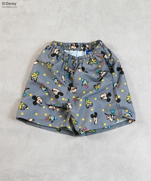 Disney(ディズニー)の「【Disney】ディズニー総柄プリントハーフパンツ(その他パンツ・キッズ・ブラック/ベージュ/レッド/ラベンダー/グリーン系その他/グレー系その他・130/80/120/110/90/100/150/140/95)」の2枚目の写真