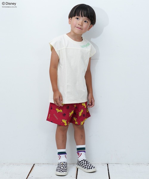 Disney(ディズニー)の「【Disney】ディズニー総柄プリントハーフパンツ(その他パンツ・キッズ・ブラック/ベージュ/レッド/ラベンダー/グリーン系その他/グレー系その他・130/80/120/110/90/100/150/140/95)」の21枚目の写真