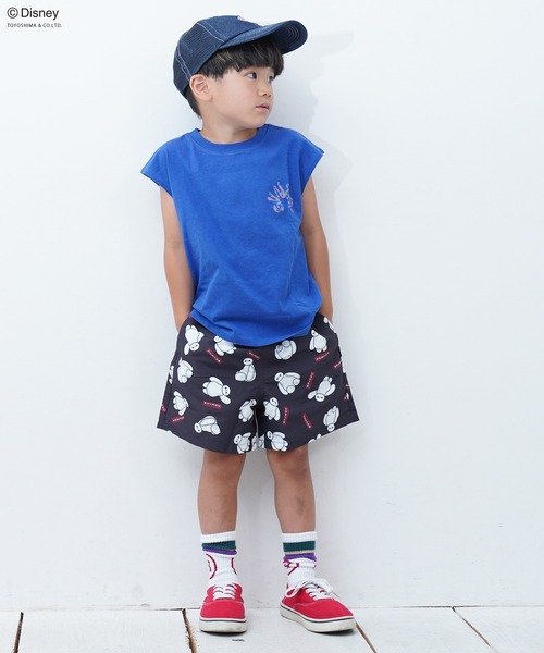 Disney(ディズニー)の「【Disney】ディズニー総柄プリントハーフパンツ(その他パンツ・キッズ・ブラック/ベージュ/レッド/ラベンダー/グリーン系その他/グレー系その他・130/80/120/110/90/100/150/140/95)」の15枚目の写真