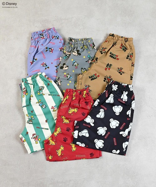 Disney(ディズニー)の「【Disney】ディズニー総柄プリントハーフパンツ(その他パンツ・キッズ・ブラック/ベージュ/レッド/ラベンダー/グリーン系その他/グレー系その他・130/80/120/110/90/100/150/140/95)」の7枚目の写真