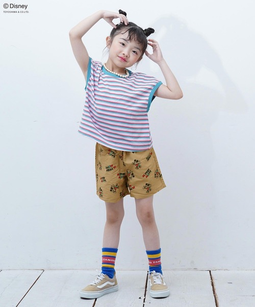 Disney(ディズニー)の「【Disney】ディズニー総柄プリントハーフパンツ(その他パンツ・キッズ・ブラック/ベージュ/レッド/ラベンダー/グリーン系その他/グレー系その他・130/80/120/110/90/100/150/140/95)」の12枚目の写真