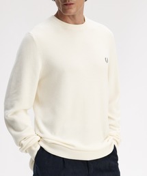 【ZOZO & ONLINESHOP限定カラー追加】Pique Stitch Jumper/ピケステッチニット