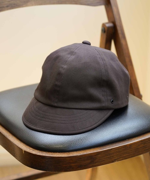 Mighty Shine(マイティシャイン)の「TWILL BRIDGE CAP TYPE2(キャップ・メンズ・モカ/ブラック/ブラウン/グレー・M/L)」の1枚目の写真