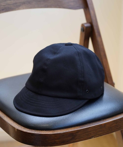 Mighty Shine(マイティシャイン)の「TWILL BRIDGE CAP TYPE2(キャップ・メンズ・モカ/ブラック/ブラウン/グレー・M/L)」の2枚目の写真