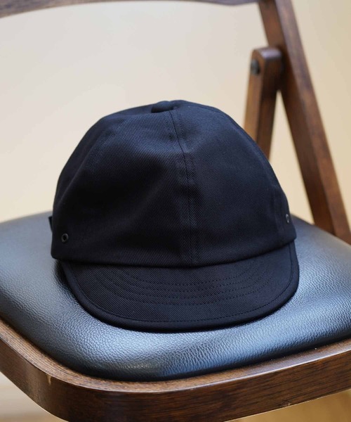 Mighty Shine(マイティシャイン)の「TWILL BRIDGE CAP TYPE2(キャップ・メンズ・モカ/ブラック/ブラウン/グレー・M/L)」の5枚目の写真