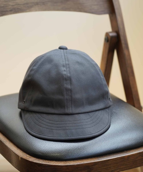 Mighty Shine(マイティシャイン)の「TWILL BRIDGE CAP TYPE2(キャップ・メンズ・モカ/ブラック/ブラウン/グレー・M/L)」の6枚目の写真