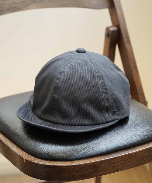 Mighty Shine(マイティシャイン)の「TWILL BRIDGE CAP TYPE2(キャップ・メンズ・モカ/ブラック/ブラウン/グレー・M/L)」の9枚目の写真