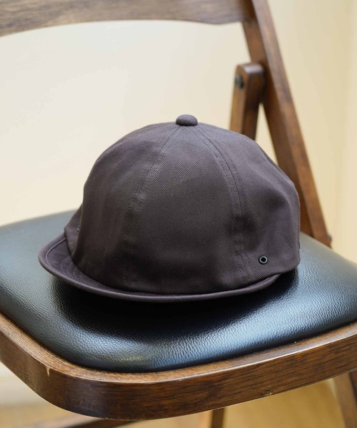 Mighty Shine(マイティシャイン)の「TWILL BRIDGE CAP TYPE2(キャップ・メンズ・モカ/ブラック/ブラウン/グレー・M/L)」の10枚目の写真
