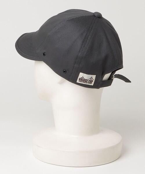 Mighty Shine(マイティシャイン)の「TWILL BRIDGE CAP TYPE2(キャップ・メンズ・モカ/ブラック/ブラウン/グレー・M/L)」の13枚目の写真