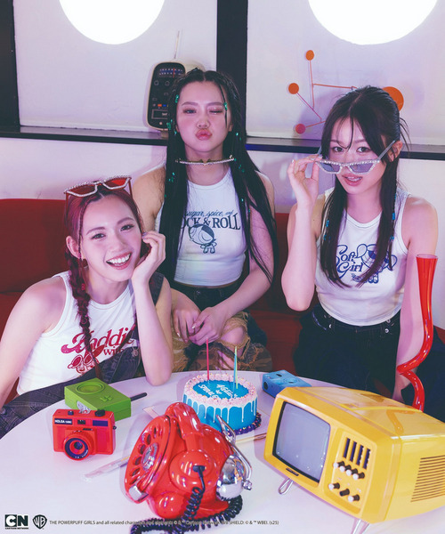 4GEEKS BY SPIRALGIRL（フォーギークスバイスパイラルガール）の「【THE POWERPUFF GIRLS】カップ付きアメスリタンクトップ（タンクトップ・レディース・グリーン/レッド/ブルー・FREE）」の20枚目の写真