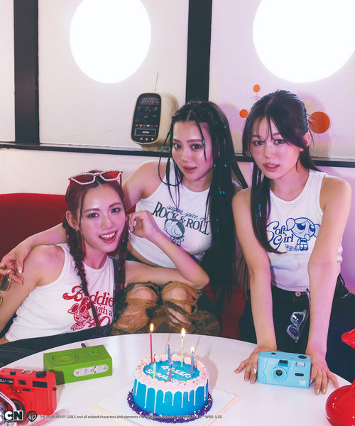 4GEEKS BY SPIRALGIRL（フォーギークスバイスパイラルガール）の「【THE POWERPUFF GIRLS】カップ付きアメスリタンクトップ（タンクトップ・レディース・グリーン/レッド/ブルー・FREE）」の21枚目の写真
