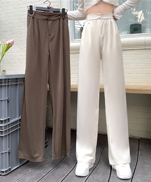 REBALANCE(リバランス)の「ハイウェストカラーパンツ(その他パンツ・レディース・B/C/D/A・LARGE/MEDIUM)」の7枚目の写真