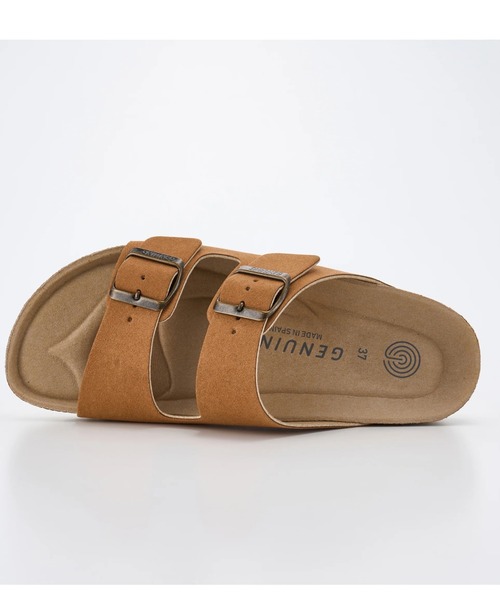 GENUINS(ジェニュインズ)の「【GENUINS/ジェニュインズ】HAWAII/バックルサンダル(サンダル・レディース・キャメル・25cm)」の7枚目の写真