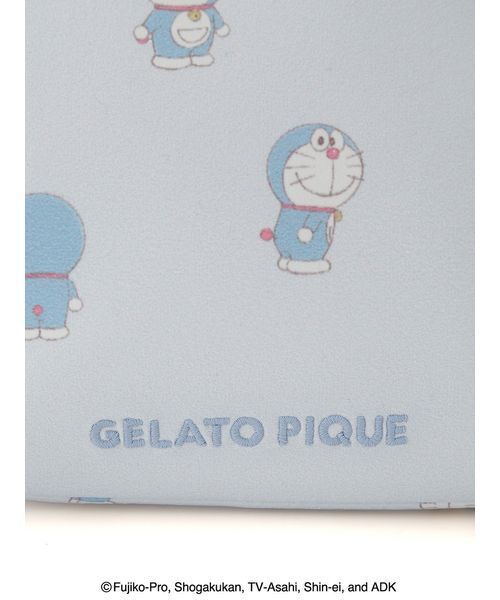 gelato pique(ジェラートピケ)の「【ドラえもん】ポーチ(ポーチ・レディース・オフホワイト/ブルー/ピンク・F)」の9枚目の写真