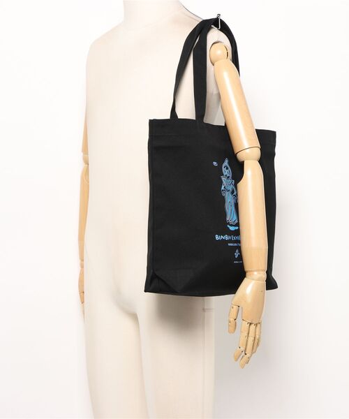 TENGA(テンガ)の「TENGA×OLDX BINBIN TOTEBAG(トートバッグ・メンズ・ナチュラル/ブラック・ONE SIZE)」の6枚目の写真