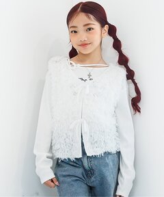 サイドホールジャガードビスチェ（その他トップス）｜PUBLIC