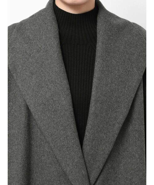 ELENDEEK（エレンディーク）の「オーバーサイズスリーブレスコート（その他アウター・レディース・ブラウン/グレー・FREE）」の12枚目の写真