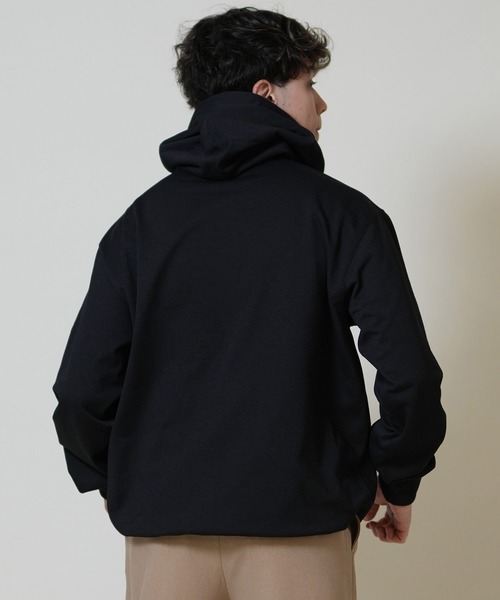 THE NORTH FACE(ザノースフェイス)の「THE NORTH FACE/ザ・ノース・フェイス S LOGO HTR SWT HD パーカー プルオーバー スウェット NT62531(パーカー・メンズ・ダークオリーブ/ブラック/ミックスグレー/ネイビー・S/M/L/XL/XXL)」の13枚目の写真