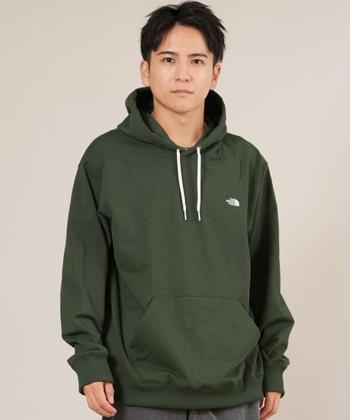 THE NORTH FACE(ザノースフェイス)の「THE NORTH FACE/ザ・ノース・フェイス S LOGO HTR SWT HD パーカー プルオーバー スウェット NT62531(パーカー・メンズ・ダークオリーブ/ブラック/ミックスグレー/ネイビー・S/M/L/XL/XXL)」の18枚目の写真