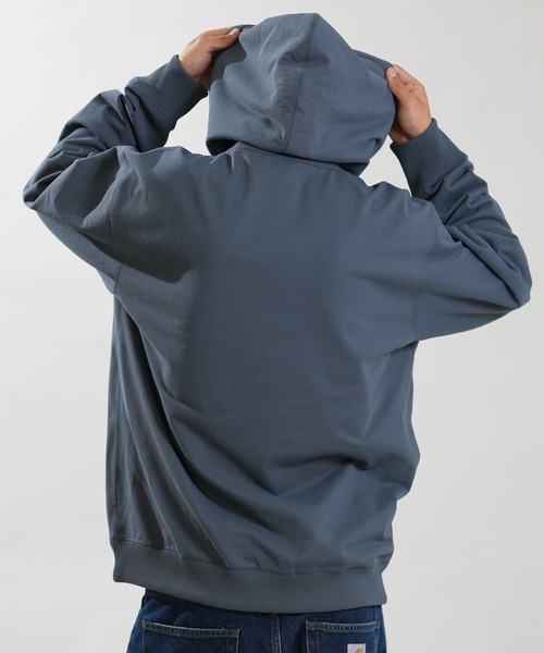 THE NORTH FACE(ザノースフェイス)の「THE NORTH FACE/ザ・ノース・フェイス S LOGO HTR SWT HD パーカー プルオーバー スウェット NT62531(パーカー・メンズ・ダークオリーブ/ブラック/ミックスグレー/ネイビー・S/M/L/XL/XXL)」の16枚目の写真