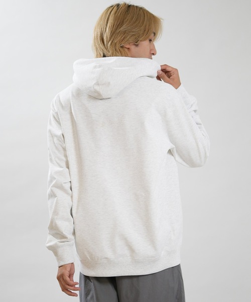 THE NORTH FACE(ザノースフェイス)の「THE NORTH FACE/ザ・ノース・フェイス S LOGO HTR SWT HD パーカー プルオーバー スウェット NT62531(パーカー・メンズ・ダークオリーブ/ブラック/ミックスグレー/ネイビー・S/M/L/XL/XXL)」の10枚目の写真