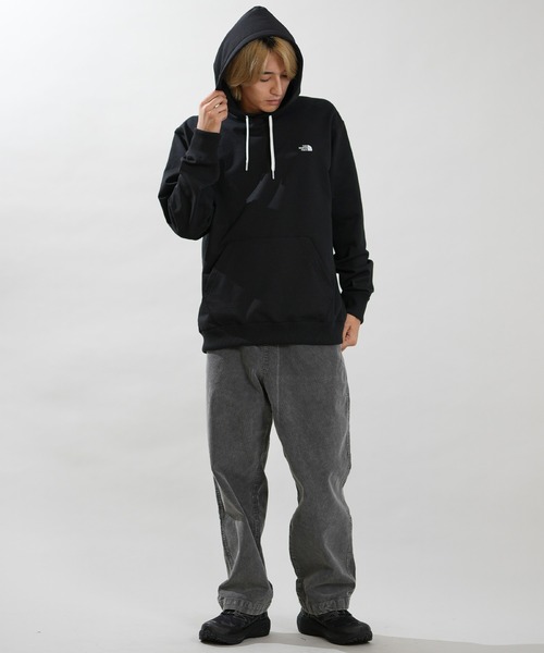 THE NORTH FACE(ザノースフェイス)の「THE NORTH FACE/ザ・ノース・フェイス S LOGO HTR SWT HD パーカー プルオーバー スウェット NT62531(パーカー・メンズ・ダークオリーブ/ブラック/ミックスグレー/ネイビー・S/M/L/XL/XXL)」の8枚目の写真