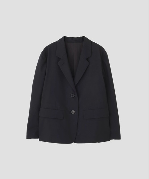 MARGARET HOWELL（マーガレットハウエル）の「SUMMER WOOL（テーラードジャケット・レディース・ブラック・2/1）」の5枚目の写真