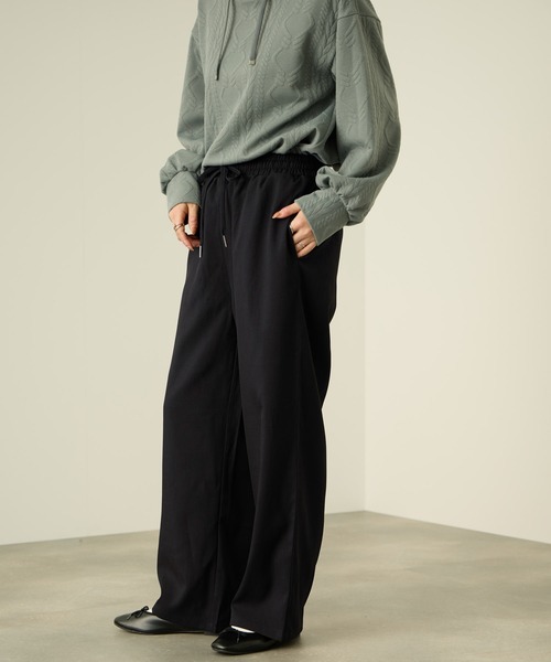 NAVY(ネイビー)の「nAvy ワイドストレート(その他パンツ・レディース・ブラック/ブラウン/チャコール・L/M)」の9枚目の写真