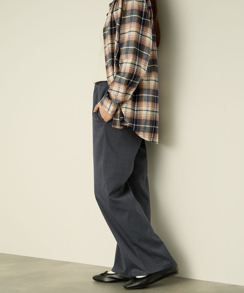 NAVY(ネイビー)の「nAvy ワイドストレート(その他パンツ・レディース・ブラック/ブラウン/チャコール・L/M)」の14枚目の写真