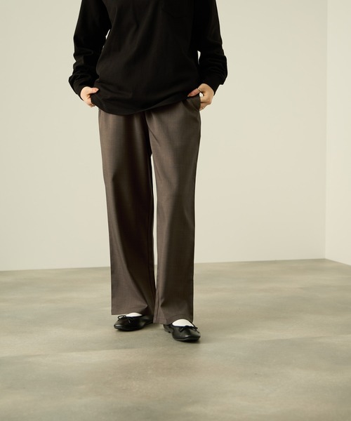 NAVY(ネイビー)の「nAvy ワイドストレート(その他パンツ・レディース・ブラック/ブラウン/チャコール・L/M)」の17枚目の写真
