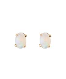オパールチェーンフープピアス（ピアス（両耳用））｜SIENA ROSE 