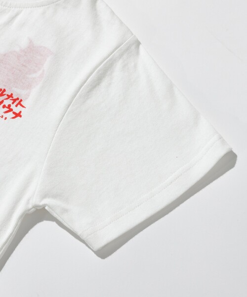 FREAK'S STORE（フリークスストア）の「SAUVENIR/サウベニア 【KIDS】別注 KANNAIGI × サウナ田ヒロユキ プリント セットアップ /館内着（Tシャツ/カットソー・キッズ・ブラック/ホワイト・ONE SIZE）」の10枚目の写真