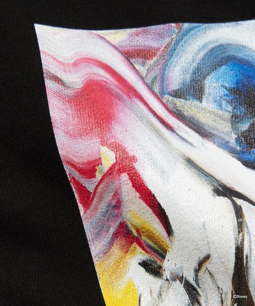 Disney(ディズニー)の「DONALD DUCK / T-SHIRT(Tシャツ/カットソー・メンズ・ホワイト/ブラック・M/L/XL/XXL)」の9枚目の写真